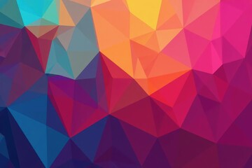 Obraz premium Geometric shapes forming a continuous, abstract backdrop , wallpaper, geometric pattern