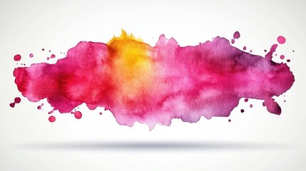 Obraz premium Abstract watercolor splatter graphic