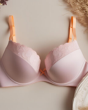 comfortable minimizer bra, breathable undergarments, pink padded minimizer, shaping bra, full support bra, soft fabric lingerie, comfort and support bra, lightweight minimizer bra, everyday wear bra, 