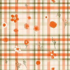Groovy seamless patterns with wave, chess, mesh, rainbow. Set of vector backgrounds in trendy retro 