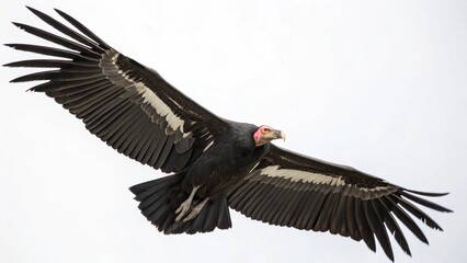 Fototapeta premium California Condor on studio background