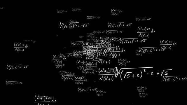 Mathematical formulas. Maths. Scientific and educational concept. General mathematics equation math formula text background. eaching equations and formulas. School Math Equations