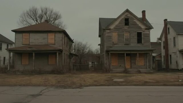 Urban Decay in Detroit's Economically Challenged Neighborhoods