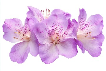 A close-up view of vibrant purple flowers showcasing intricate petals and textures