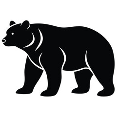 bear silhouettes