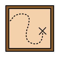 camping decorative icons