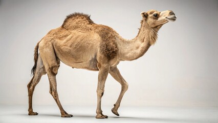 Camel on studio background