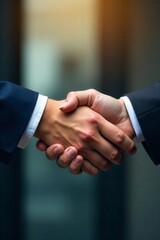 Close-up of hands shaking, conveying professionalism , professional handshake, agreement, medical team