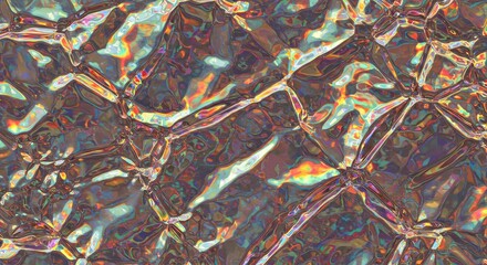 Obraz premium Layered Paper Cut Out Design Colorful Rainbow Arch Abstract