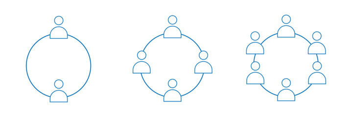  people, business, meeting organization  icon  .  