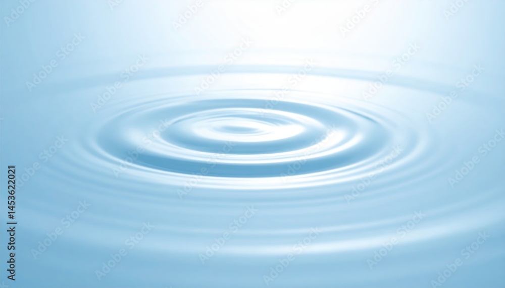 Poster water ripples creating circular patterns tranquil setting nature scene calm environment close-up vie
