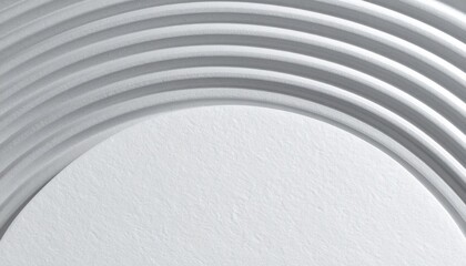 Naklejka premium Abstract design elements modern interior digital art minimalist space close-up textured white patterns for contemporary aesthetics