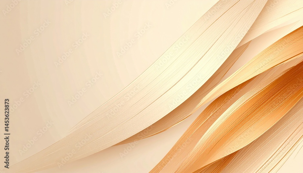 Aufkleber dynamic flowing abstract waves art studio digital artwork minimalist design close-up view aesthetic 