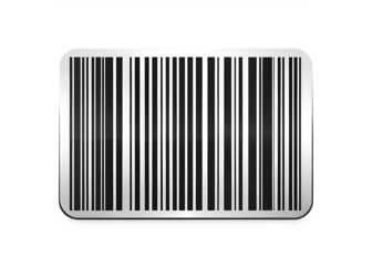 Barcode icon isolated on white background PNG , AI GENERATED