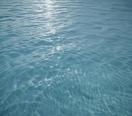 Obraz premium Abstract light blue water, gentle ripples and undulations, tranquil scene , stock, color, stillness