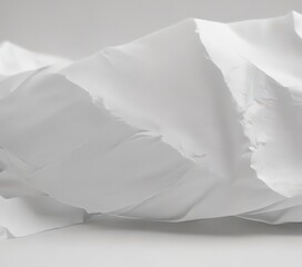 Subtle creases and soft fiber texture on pristine white paper , material, monochrome