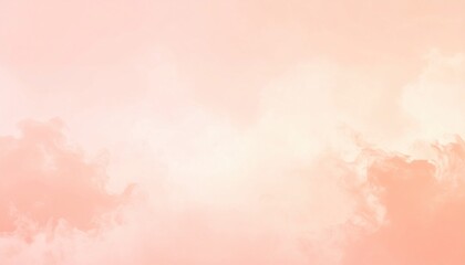 Fototapeta premium Serene sunset clouds nature abstract background tranquil environment aesthetic viewpoint dreamy concept for relaxation