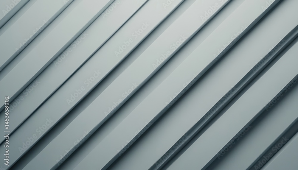 Leinwandbilder Abstract Gray Diagonal Lines Pattern Creates a Modern Minimalist Geometric Texture and Background