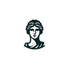 Roman lady logo