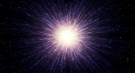 Cosmic Radiance: A Visual Depiction of the Big Bang's Expanding Universe
