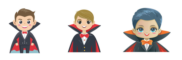 Spooky Yet Cute Vampire Figures for Printables