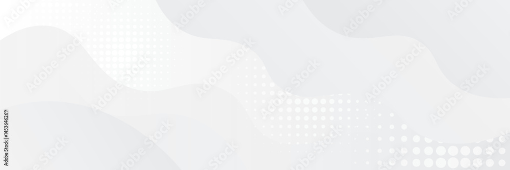 Poster abstract gradient white grey liquid background. modern background design. dynamic waves. fluid shape