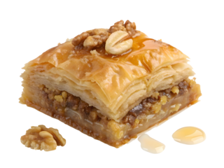 Baklava isolated 