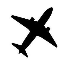 airplane  with transparent background PNG and JPEG image