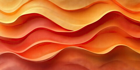 Obraz premium Abstract wave design in warm hues.