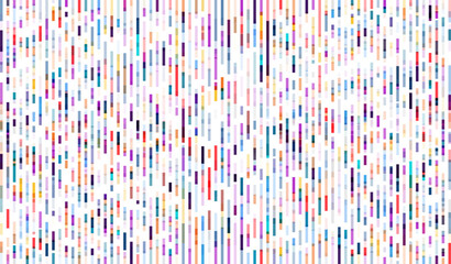 Dna test infographic. Genome sequence map.