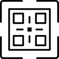 QR Code Scan Icon 