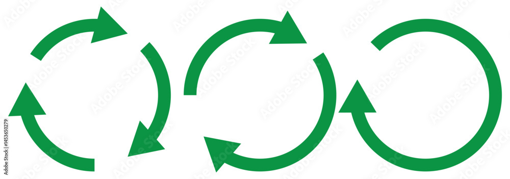 Poster circle arrow icon set. blue circular arrow icon, refresh, reload arrow icon symbol sign. blue reload