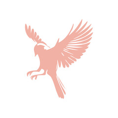 Naklejka premium Bird Silhouette Illustration