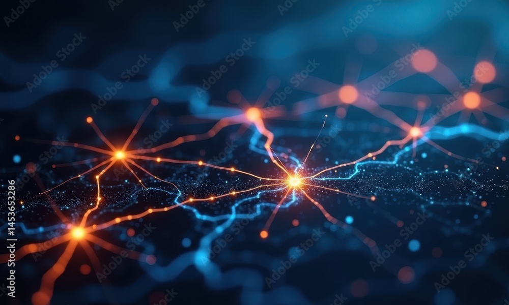 Poster dynamic energy flow patterns in abstract scientific visualization