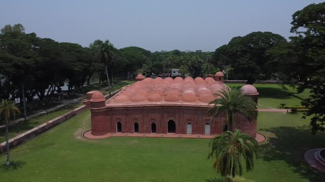 The most popular Sixty Dome Mosque, is a mosque in Bagerhat, Bangladesh. It is a part of the Mosque City of Bagerhat, a UNESCO World Heritage Site Bangladesh
