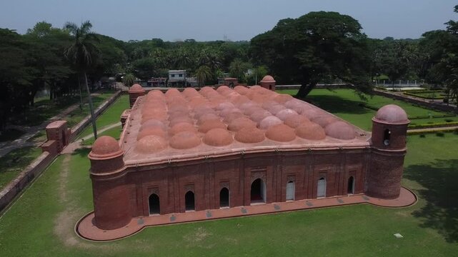 The most popular Sixty Dome Mosque, is a mosque in Bagerhat, Bangladesh. It is a part of the Mosque City of Bagerhat, a UNESCO World Heritage Site Bangladesh