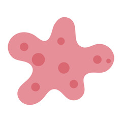 Illustration of Bacteria Virus