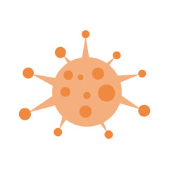 Illustration of Bacteria Virus