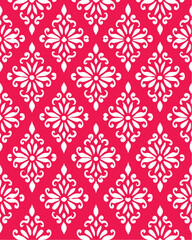 seamless, damask pattern, symmetrical, an elegant and classic vintage wallpaper effect. loth fabric floral, tile design, women, women-cloth, hand-drawing, repeatable, fashion, summer wear, background