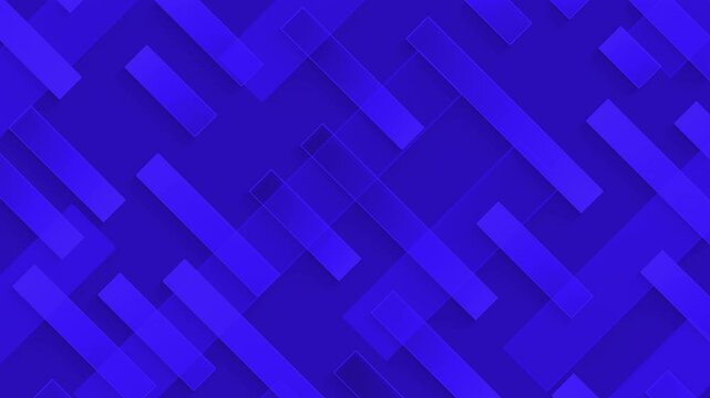 4K Animated Abstract Strips Background &ndash; Blue Minimal Gradient Motion for Tech Themes, Business Visuals, and Looping Backdrops in a Modern Clean Style	