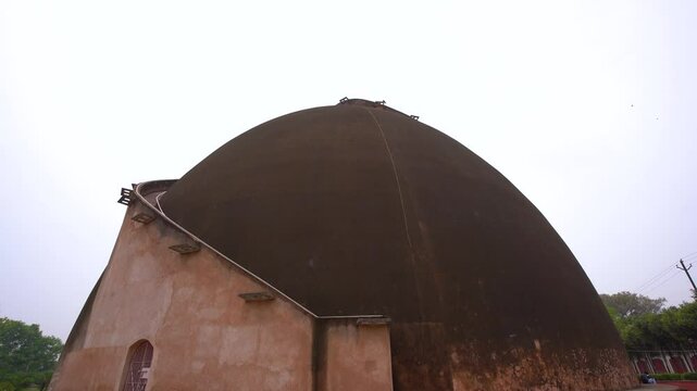 The Golghar or Gol Ghar is a large granary located in Patna city of Bihar state, India