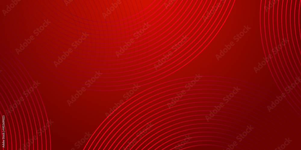 Aufkleber abstract red gradient background with line effect. abstract geometric layer for dynamic backdrop mod