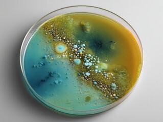 Microbial galaxy space as petri dish