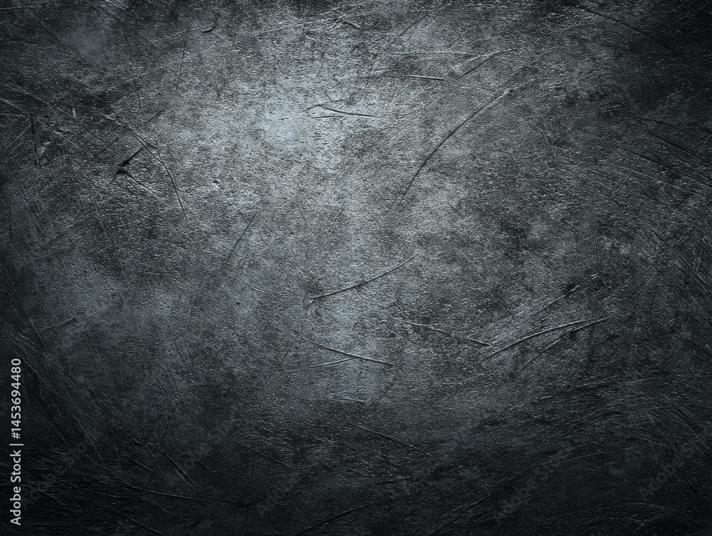 Poster a stunning image of textured dark gray background with space for text or design.