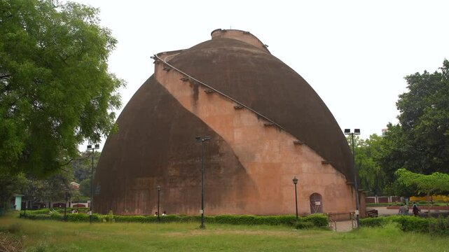 The Golghar or Gol Ghar is a large granary located in Patna city of Bihar state, India