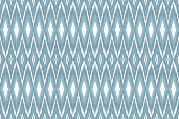 Ethnic ikat seamless pattern abstract pattern vector design for fabric block print