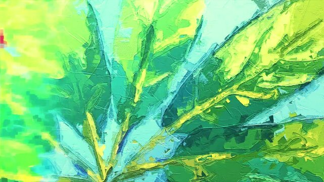 Various oil paintings, flowers, lotus leaves, ducks, ponds, big spiders, landscapes, butterflies, dragonflies, bees, parrots