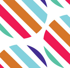 geometric seamless pattern with minimalistic color lines.Tartan plaid pattern background.