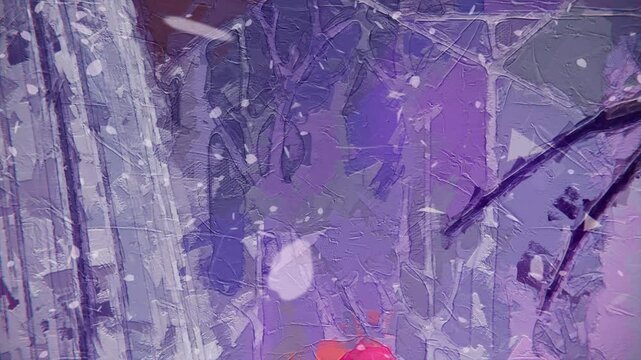 Various oil paintings, flowers, lotus leaves, ducks, ponds, big spiders, landscapes, butterflies, dragonflies, bees, parrots