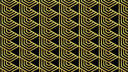 Gold Pattern vector seamless and swatches oriental black background golden luxury modern simple wallpaper geometric diagonal set of design elements ornamental vector patterns gold element EPS 10